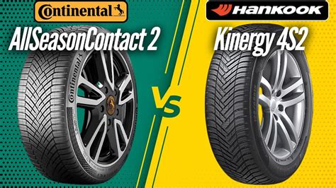 Continental AllSeasonContact 2 vs Hankook Kinergy 4S2.